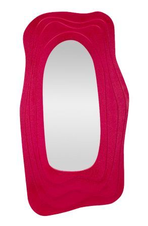 Miroir mural dafne fuxia cm 90x4x165