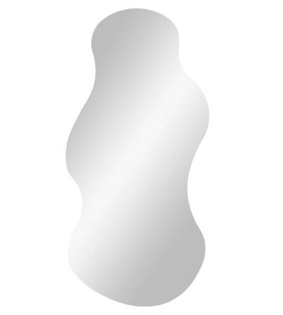 Miroir mural de forme organique PALERMO – L 40 x H 80 cm