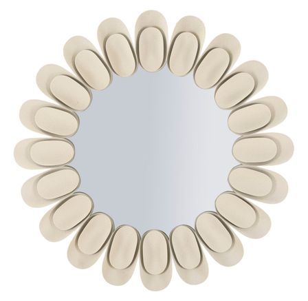 Miroir mural dune double cm ø85x6 (dimensions intérieures du miroir cm ø50)