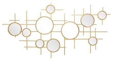 Miroir mural gloxy cm 117x4,5x61 (miroir cm ø 18-13-8)