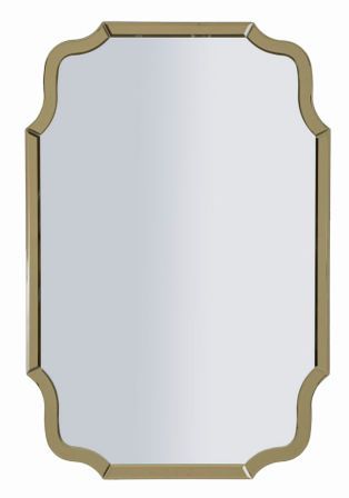 Miroir mural istanbul or cm 60x1x90 (dimensions intérieures du miroir cm 54x84,5)