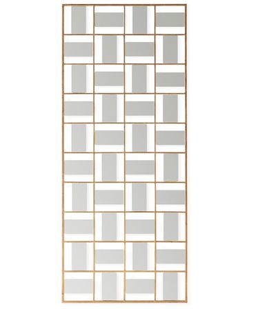 Miroir mural art deco POZZA - L 72 x H 133 cm