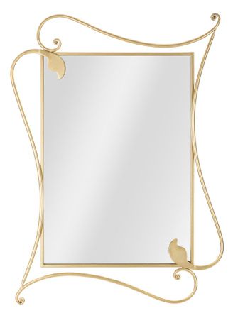 Miroir mural pétale cm 80x4x110