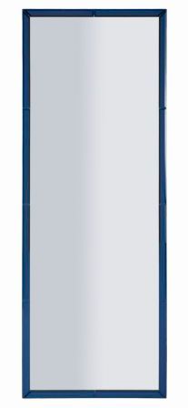 Miroir mural rectangulaire bleu minimaliste Berlin