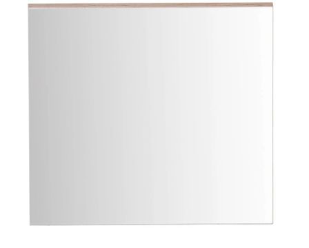 Miroir mural rectangulaire chêne clair Varok 60 cm