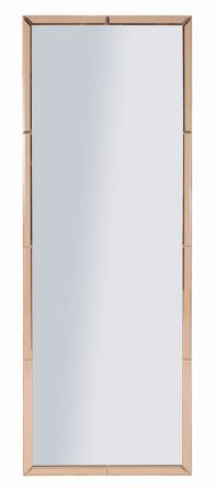 Miroir mural rectangulaire rose minimaliste Berlin