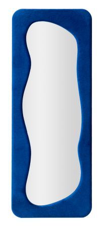 Miroir mural theodor bleu cm 60x4x160