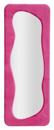 Miroir mural theodor fuxia cm 60x4x160