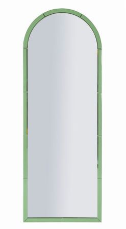 Miroir mural vert de bakou cm 55x2x150 (dimensions intérieures du miroir cm 49x144)