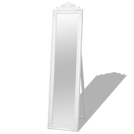 Miroir sur pied CASTEL style baroque - L 40 x H 160 cm