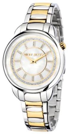 Miss Sixty - 2h - White - Gold Tone / Steel - Bracelet - Glitter Effect 753139504