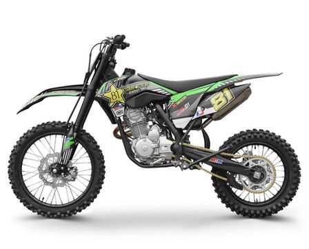 Moto cross 150cc Xtrm 19/16 manuel 4 temps vert