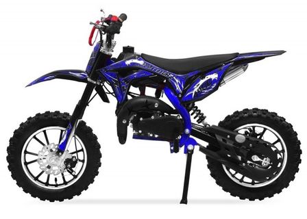 Moto cross 49cc Panthera 10/10 bleu - 40 Km/h