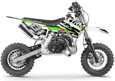 Moto cross 50cc 2T verte 3.5 cv Falko 10/10