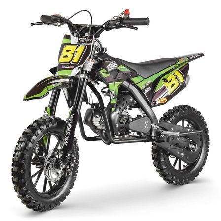 Moto cross enfant 50cc MX Storm vert
