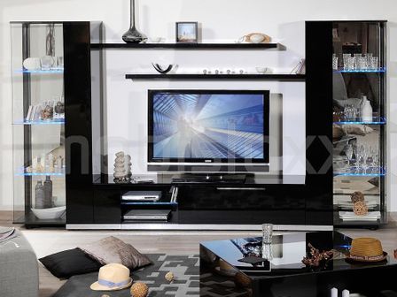 Mur Tv avec led Kengo