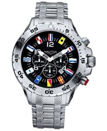 Nautica New Collection Nst Chrono Flag A29512G