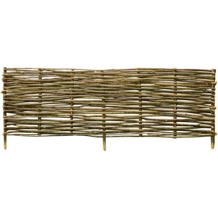 Panneau de clôture Bois de noisetier 150x40 cm