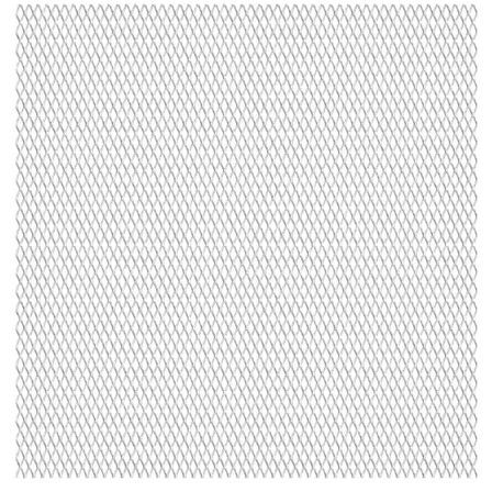 Panneau de grillage de jardin Acier inox 100x85 cm 30x17x2,5 mm