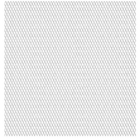 Panneau de grillage de jardin Acier inox 50x50 cm 20x10x2 mm