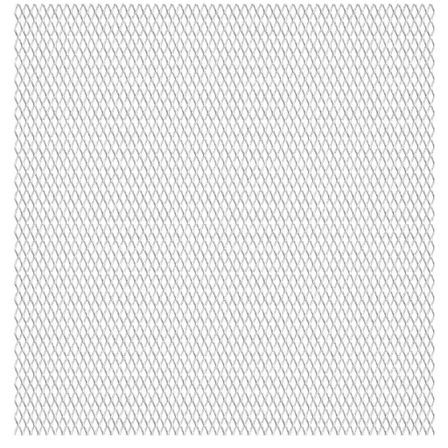 Panneau de grillage de jardin Acier inox 50x50 cm 30x17x2,5 mm