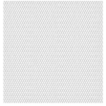 Panneau de grillage de jardin Acier inox 50x50 cm 45x20x4 mm