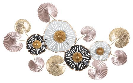 Panneau mural en fer pinky -b- cm 106x6x60,5