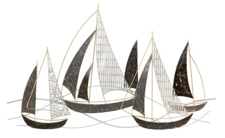 Panneau mural en fer vélin cm 91x2,5x55,9