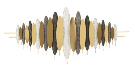 Panneau mural oligramme cm 149x5x70