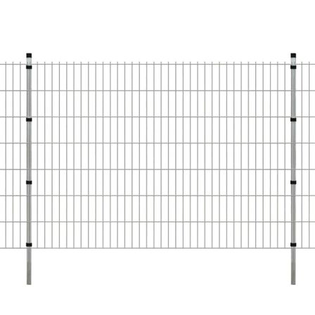 Panneaux et poteaux de clôture 2D pour jardin 2008x1430 mm 34 m 2