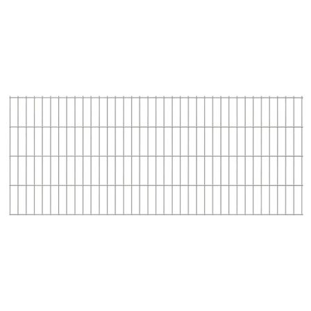 Panneaux et poteaux de clôture 2D pour jardin 2008x830 mm 22 m 2