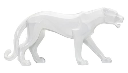Panthère blanche cm 70x18x32,5
