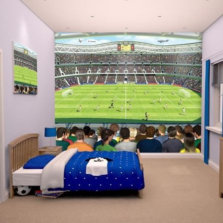 Papier peint mural Football 2,4 x 3 m