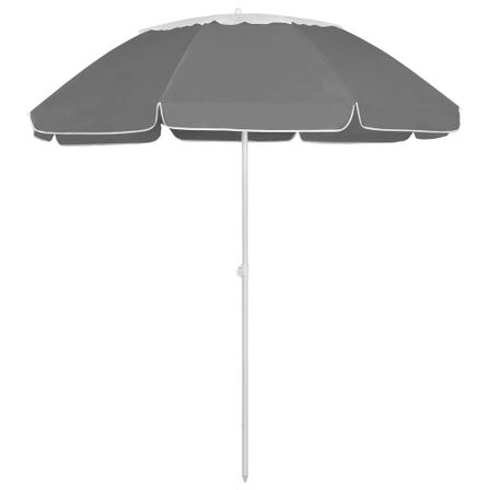 Parasol de plage Anthracite 300 cm 2