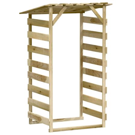 Pergola avec toit 100x90x200 cm Bois de pin imprégné