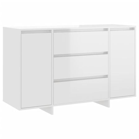 Petit buffet 2 portes 3 tiroirs 120 cm – Modèle Camko