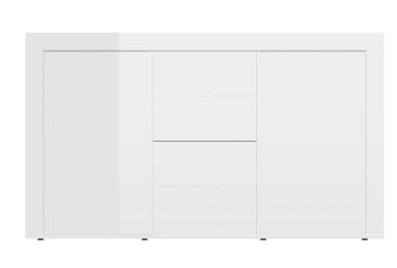Petit buffet 2 portes 4 tiroirs 120 cm – Modèle Takino