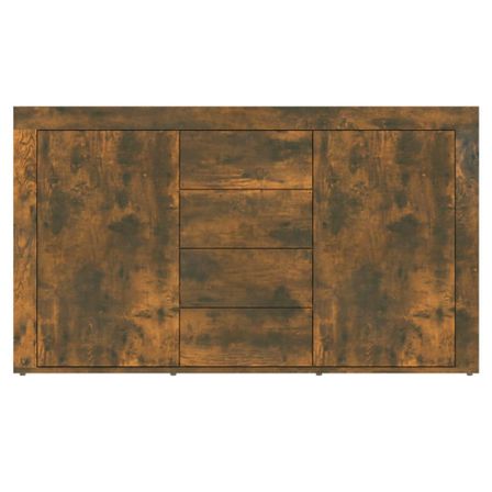 Petit buffet 2 portes 4 tiroirs 120 cm – Modèle Takino