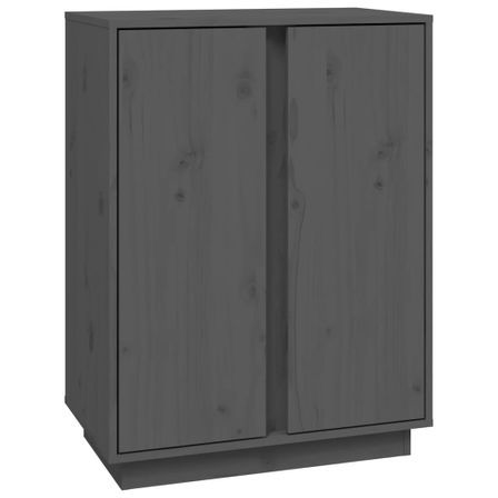 Petit buffet 2 portes en bois massif de pin Romane – Style classique et fonctionnel