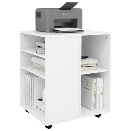 Petit meuble de rangement sur roulettes Burok 60 cm – Discret et pratique