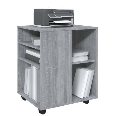 Petit meuble de rangement sur roulettes Burok 60 cm – Discret et pratique