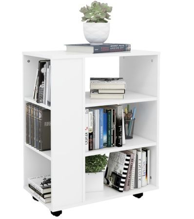 Petit meuble de rangement sur roulettes kazok 60 cm – Sobre et pratique