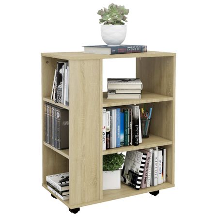 Petit meuble de rangement sur roulettes kazok 60 cm – Sobre et pratique
