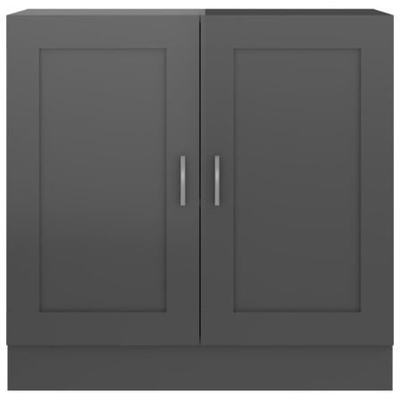 Petite armoire basse de rangement à 2 portes Mapa 83 cm - Fonctionnalité dans tous vos espaces