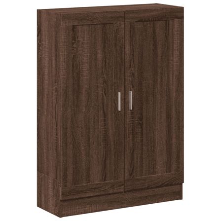 Petite armoire chêne marron 82,5x30,5x115 cm bois d'ingénierie