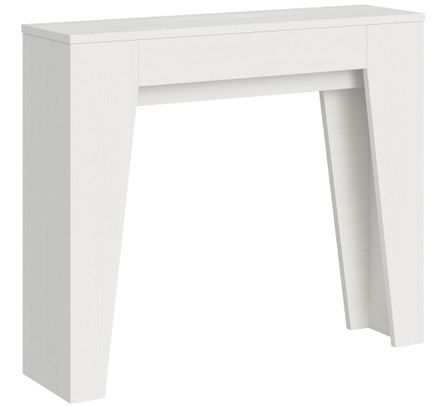 Petite console extensible en bois Bora 90x25/181 cm