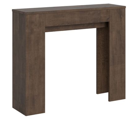 Petite console extensible en bois Kilaz 90x25/181 cm