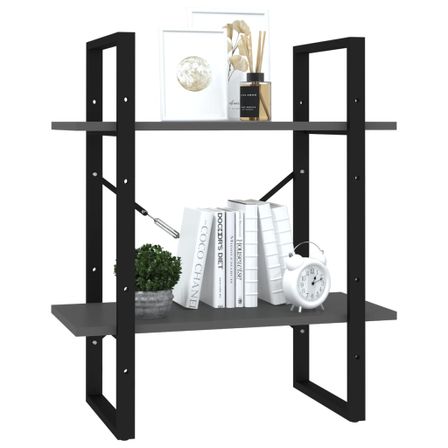 Petite étagère style industriel Loza 60 cm