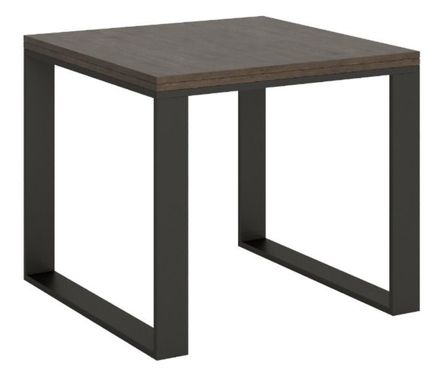 Petite table carrée extensible 90x90/180 cm Tiroz evolution