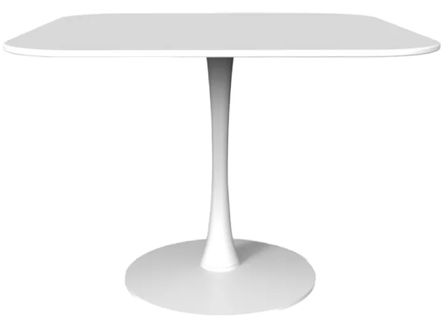 Petite table carrée TULIPA - 80 cm